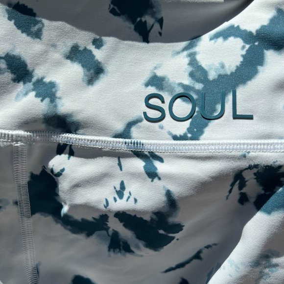 Soulcycle blue and white Tiedye Leggings - small - Picture 8 of 9